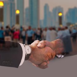 Handshake, shaking hands, men's suit — How to Stand Out in the Competitive Field of Construction Foreman Jobs