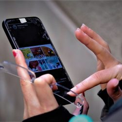Smartphone, facebook, hands — White Label Facebook Ads: The Fast Track to Agency Expansion