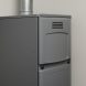 Close-up view of a heating furnace in a home setting
